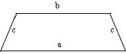 Как найти периметр равнобедренной трапеции?