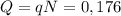 Q=qN=0,176