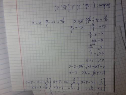 Решить систему уравнений методом подстановки 2x-y=-1 y^2-4x-2=0 нужно решение ответ должен быть таки