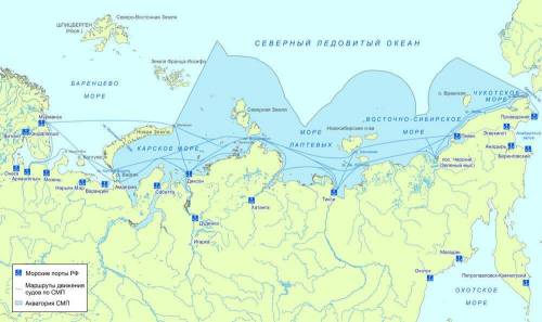 Назовите все порты северного морского пути! заранее =)