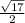 \frac{ \sqrt{17} }{2}