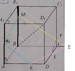 Изобразите параллепипед abcda1b1c1d1.построить его сечение плоскостью mnk, где точки m,n,k лежат соо