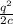 \frac{ q^{2} }{2c}