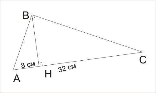 Точка h является основанием высолов проведенной из вершины прямого угла b треугольника abc к гипотен