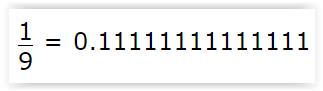 Как перевести обыкновенную дробь в десятичную? (например дробь 1/9)