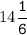 14\tt\displaystyle\frac{1}{6}