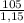 \frac{105}{1,15}