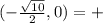 (-\frac{ \sqrt{10}}{2},0)=+