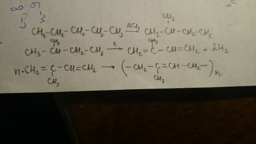 20 напишите уравнения реакции в соответствии со схемой превращения -метилбутан