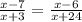 \frac{x-7}{x+3}= \frac{x-6}{x+24}