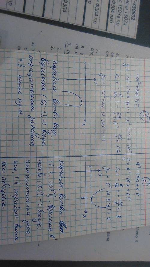 5. докажите ,что при любых значениях а выражение -а2+24а-145 принимает неположительные значения. 6.