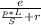 \frac{e}{ \frac{p*L}{S}+r }