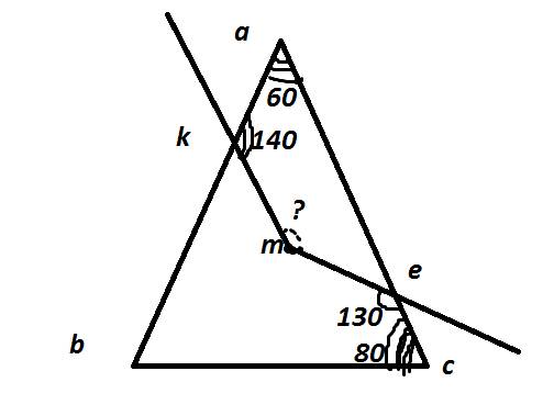 Чертёж и объяснение(можно без чертежа) внутри треугольника abc взята точка m через которую проведены