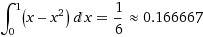 Вычислить площадь трапеции y=x; y=x^2