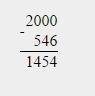 Вычислите в столбик 1) 4 385+ 2 697 2) 2 000- 546 3) 23*46 4) 98*34