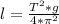 l= \frac{ T^{2}*g }{4* \pi ^{2} }