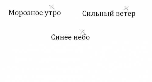 Составьте словосочетания.отметьте в них крестиком главные слова.какое правило вв использовпли,вставл