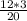 \frac{12 * 3}{20}