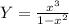 Y= \frac{x^3}{1-x^2}