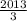 \frac{2013}{3}