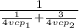 \frac{1}{ \frac{1}{4vcp_1} +\frac{3}{4vcp_2} }