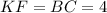 KF=BC=4