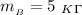 m_{_B}=5 \ _K_\Gamma