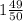 1 \frac{49}{50}