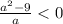 \frac{a^2-9}a