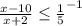 \frac{x-10}{x+2} \leq \frac{1}{5} ^{-1}