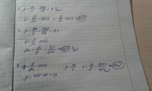 1. плотность насыщенного пара 17 г/м3, относительная влажность 65%. найти количество водяного пара в