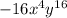 -16x^4y^{16}