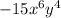 -15x^6y^4