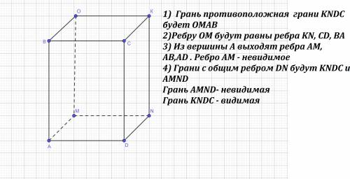 На рисунке изображен прямоугольный параллелепипед. скопируй этот чертеж в тетрадь. 1) запиши обознач