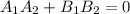 A_1A_2+B_1B_2=0