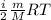 \frac{i}{2}\frac{m}{M}RT