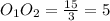 O_1O_2= \frac{15}{3} =5