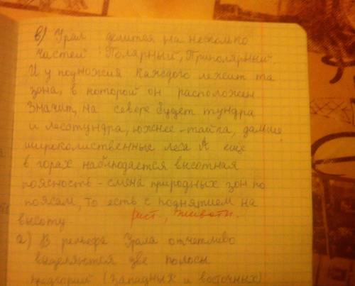 Уральские горы 1) положение 2) природные условия а) рельеф б)климат в)внутренние воды г) природные з