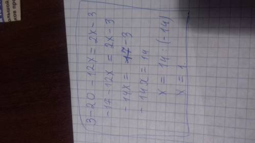 Решить уравнения! 1) 3-4*(5+3х)=2х-3 2) 5х^2+4х=0 3) 2х^2-7х=0 4) -4/11 х^2+11=0