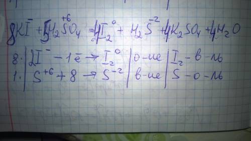 Укажите сумму коэффициентов в полном ионном уравнении реакции: h2so4+ki=i2(осадок)+н2s(газ)+h20+k2so