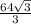 \frac{64\sqrt3}{3}