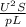 \frac{ U^{2}S }{pL}