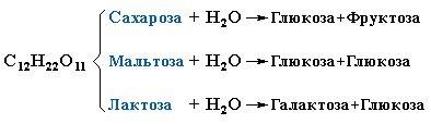 Напишети реакции окисления дисахаридов, (без больших сложных структурных схем)