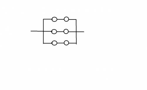 ﻿﻿мальчик имеет 6 лампочек, которые рассчитаны на напряжение 6 в. источник питания рассчитано на 12