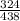 \frac{324}{438}