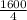 \frac{1600}{4}