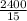 \frac{2400}{15}