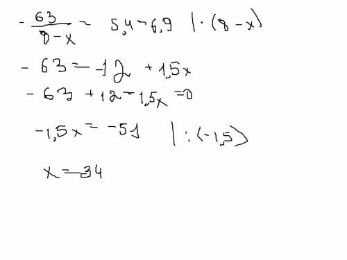 Решите два уравнения 1) -6 3\8-x=5,4-6,9 2) 9 5\11: (-8 15\13-y)=1 48\121 буду !