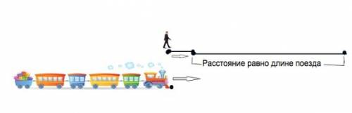 Поезд,двигаясь равномерно со скоростью 63 км/ч,проезжает мимо пешехода,идущего в том же направлении