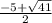 \frac{-5+\sqrt{41}}{2}